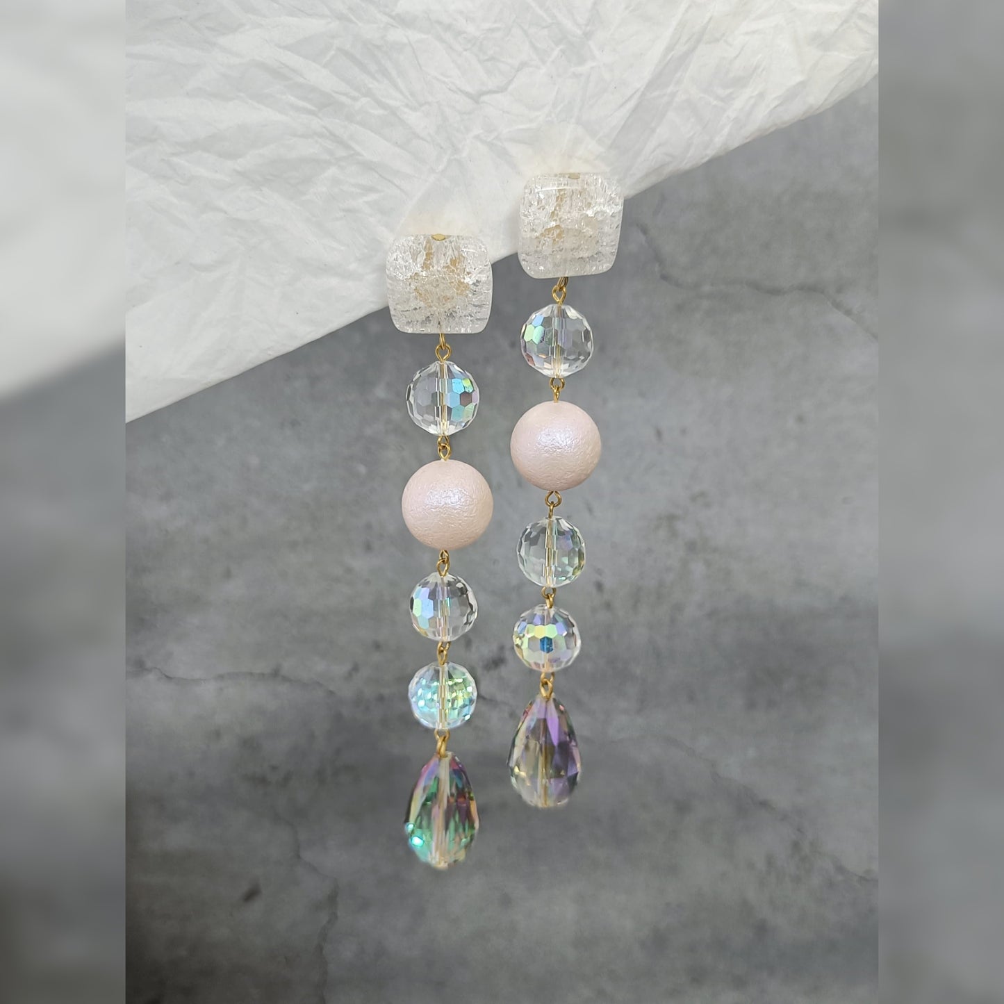 Crystal Dangle Earring