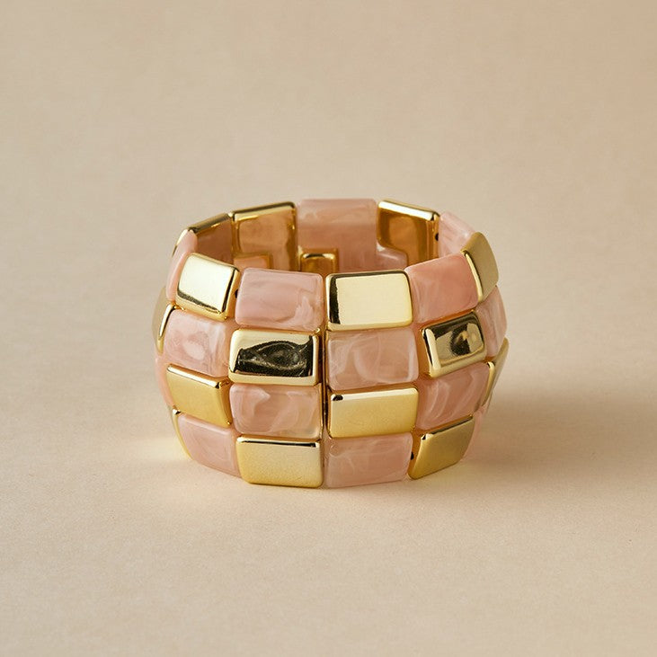 Cubist Band Bracelet