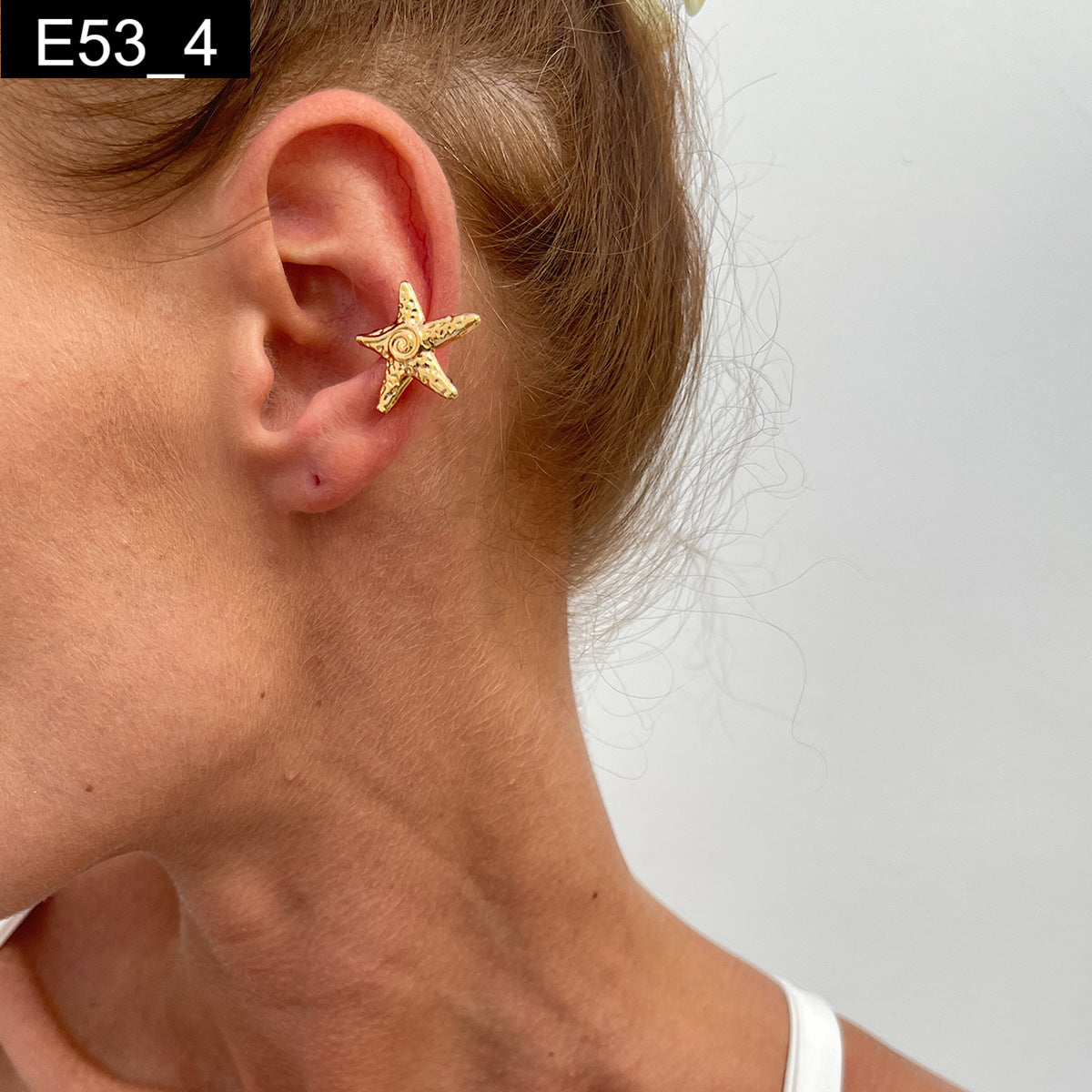 Coastal Gilded Earcuffs