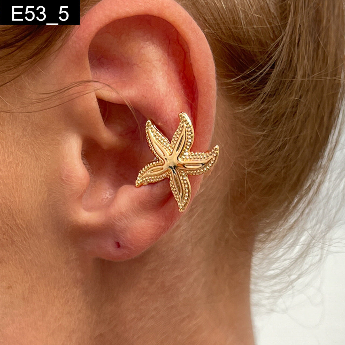 Coastal Gilded Earcuffs
