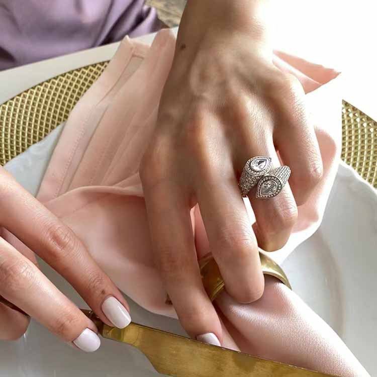 Luminous Drop Ring