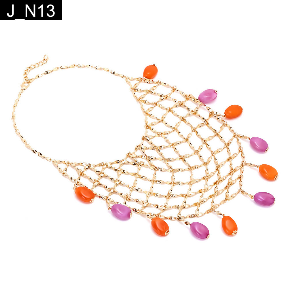 Marrakesh Net Necklace