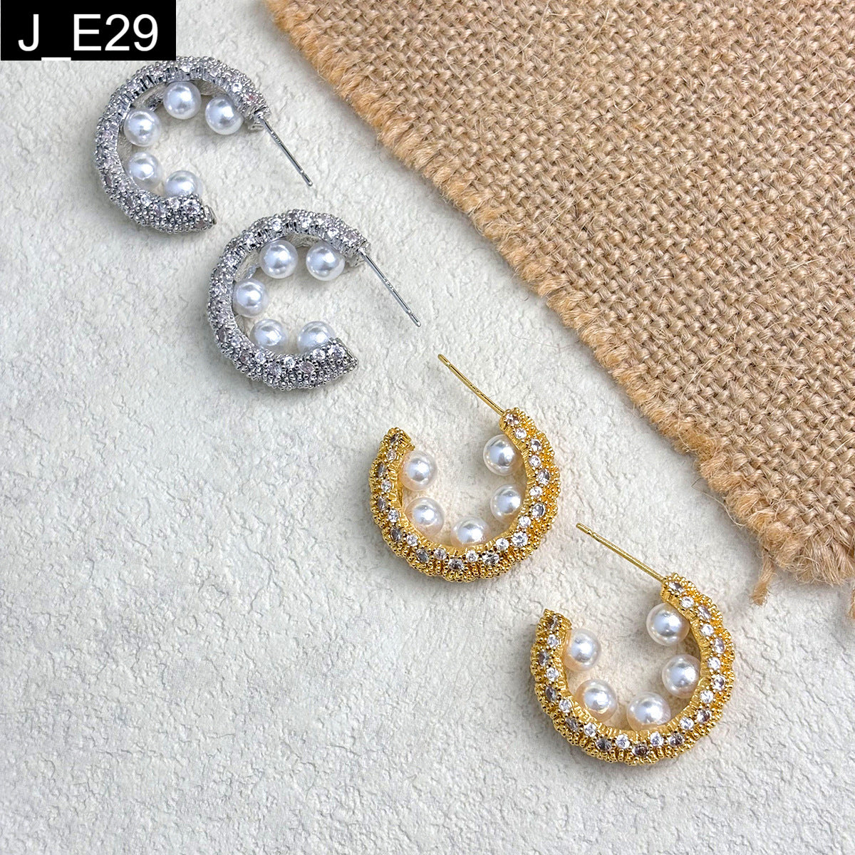 Cosmic Pearl Earring