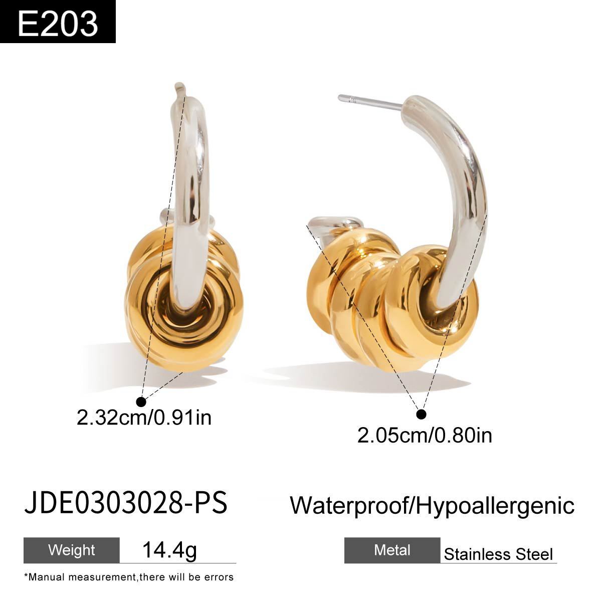 Coiled Earring - E203
