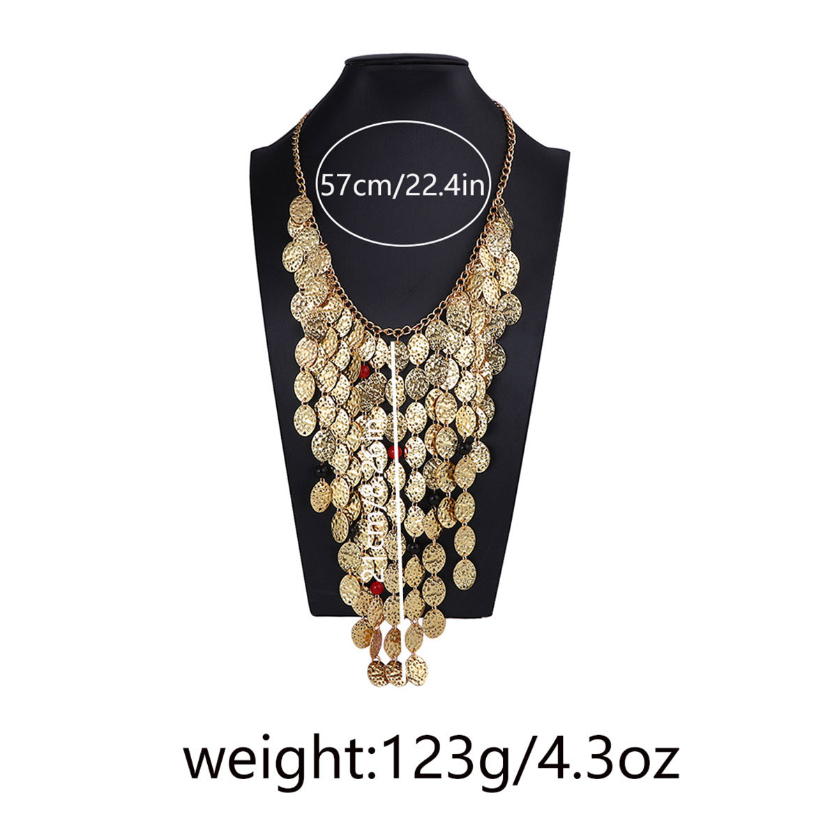 Medallion Bib Necklace