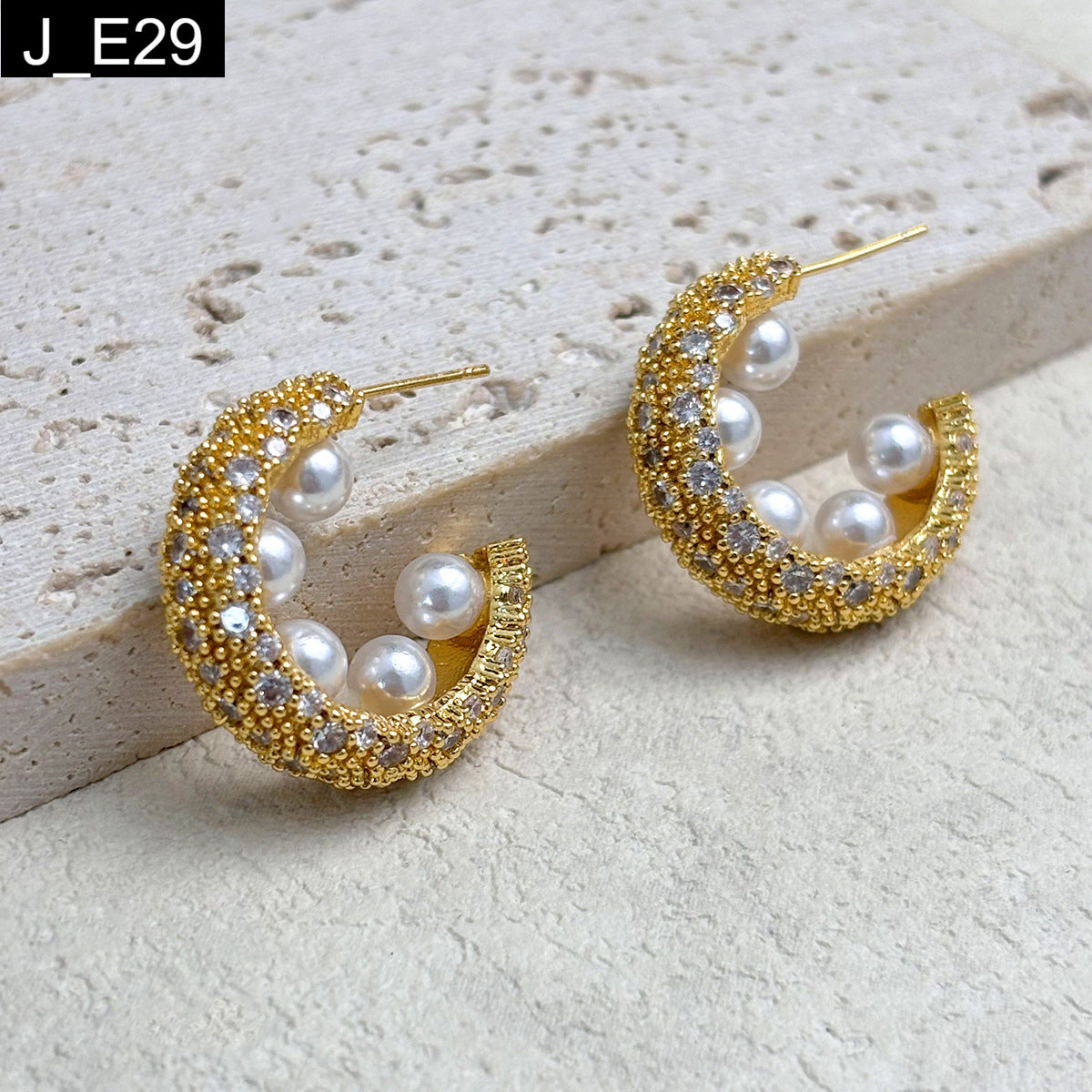 Cosmic Pearl Earring
