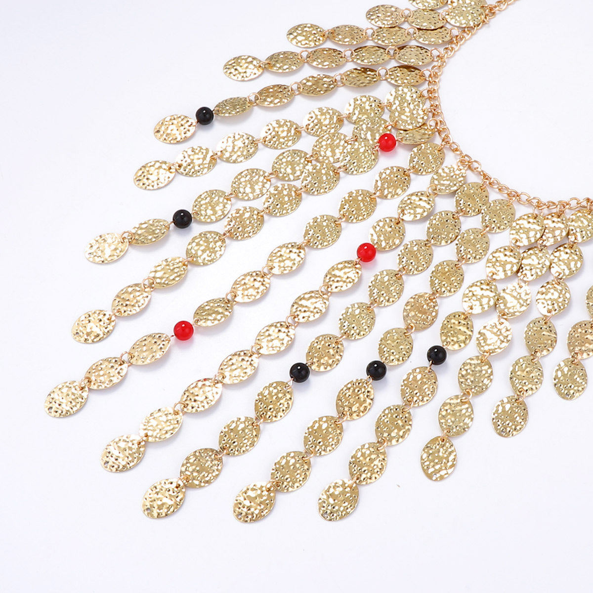 Medallion Bib Necklace