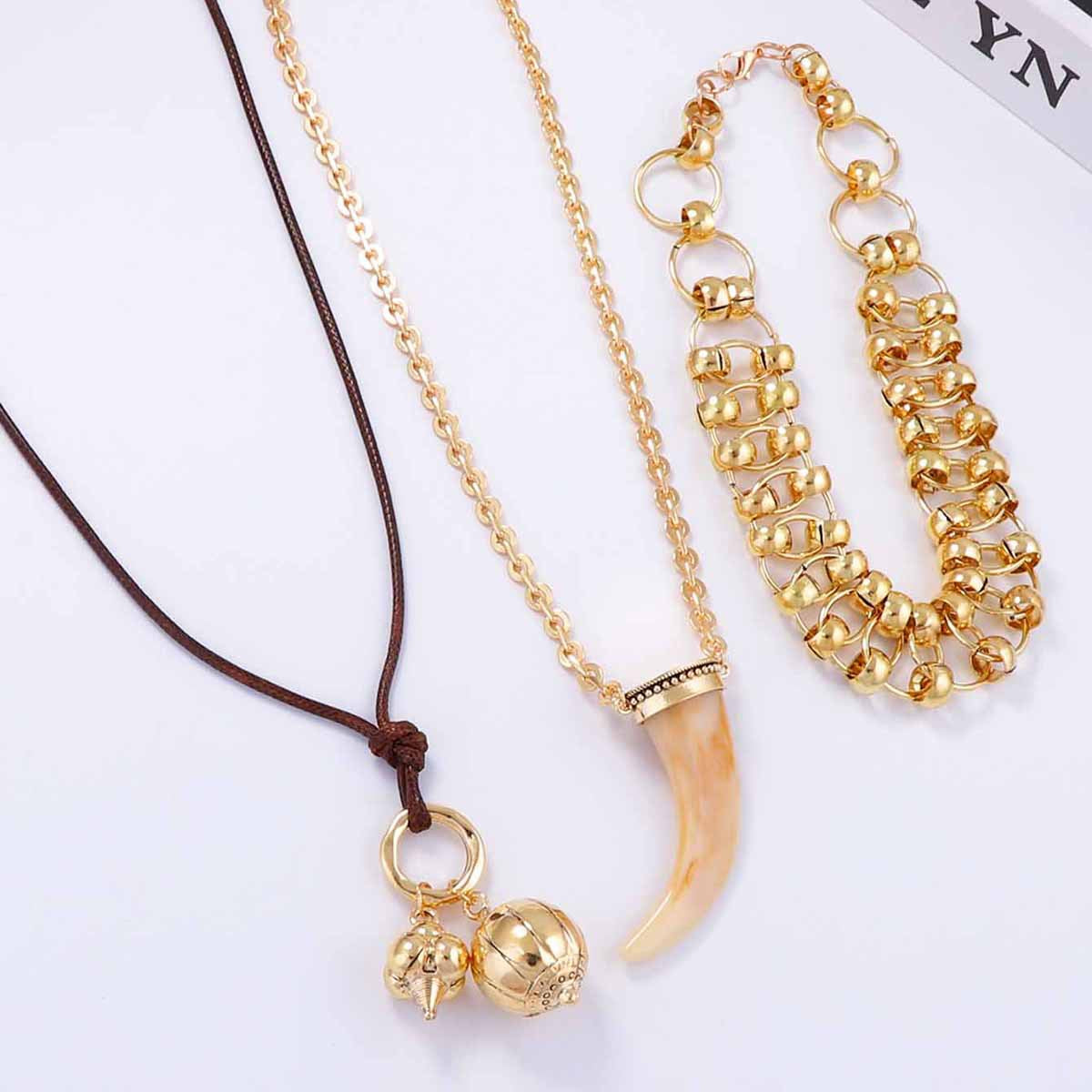 Boho Tusker Necklace