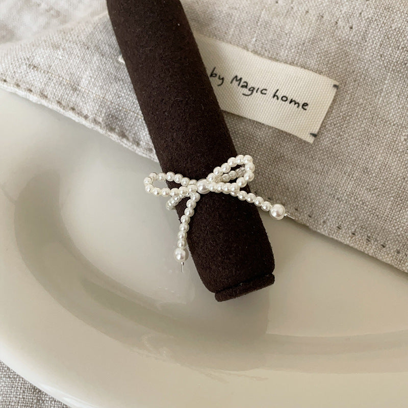 Pearl Knot Ring