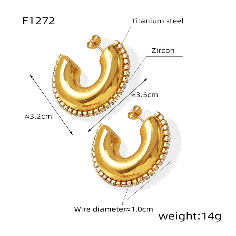 Sunbeam Embrace Earring