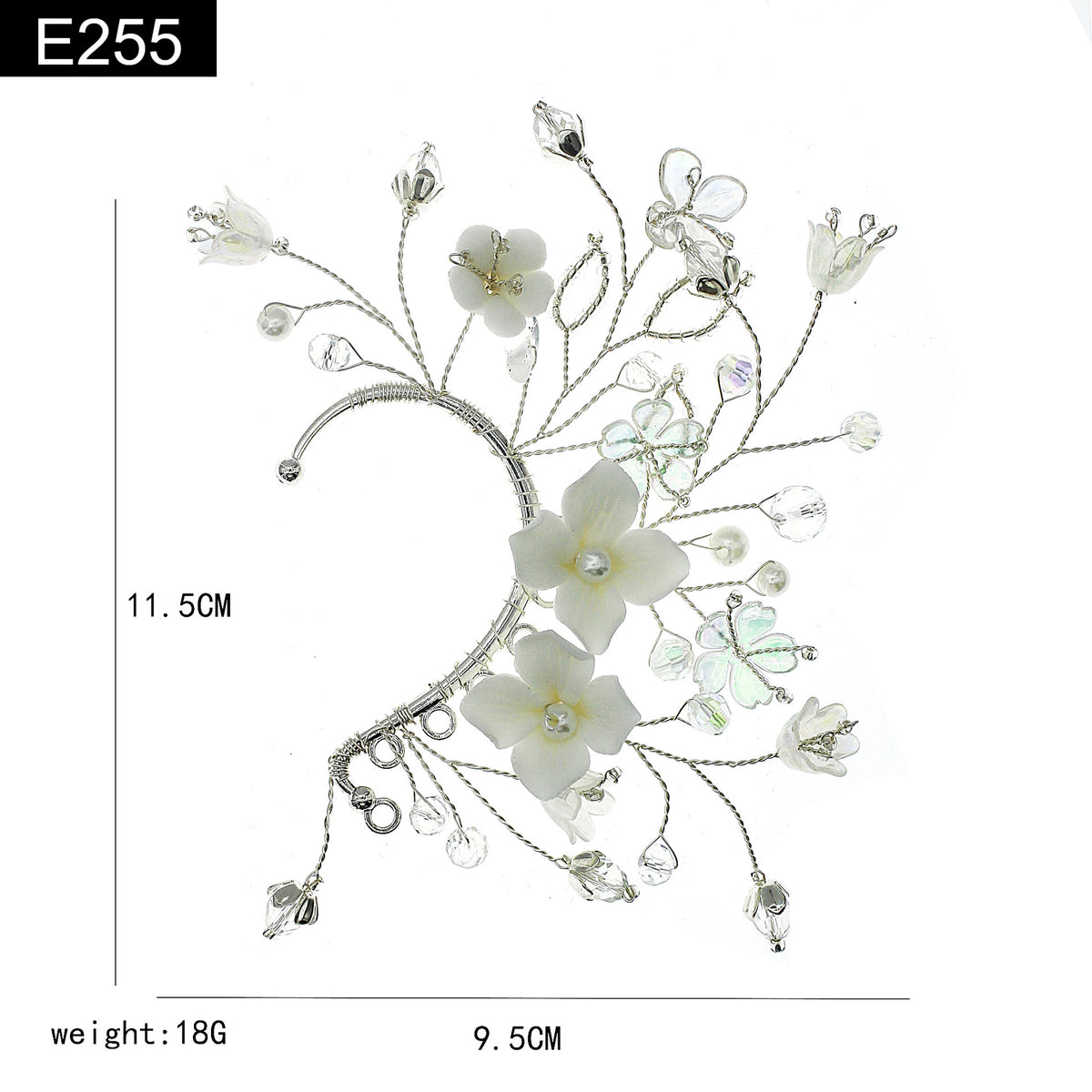 Amethyst Orchard Earcuff - E255