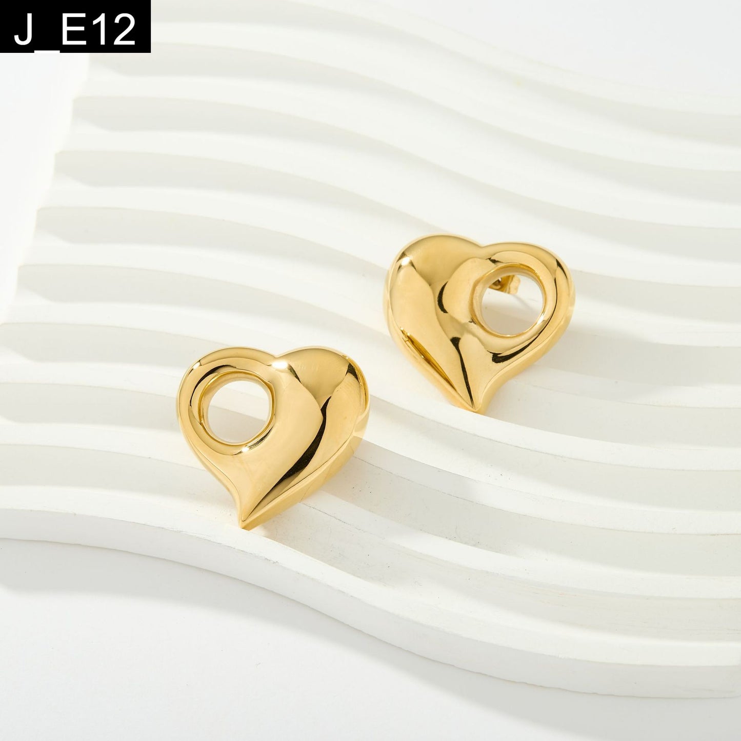 Sculptural Abstract Studs