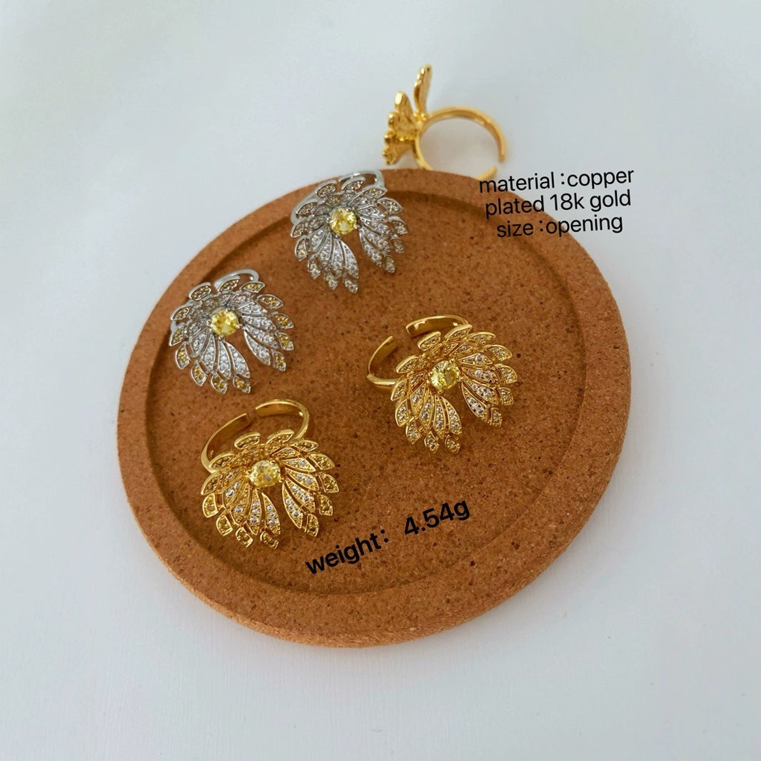 Astrea Floral Ring