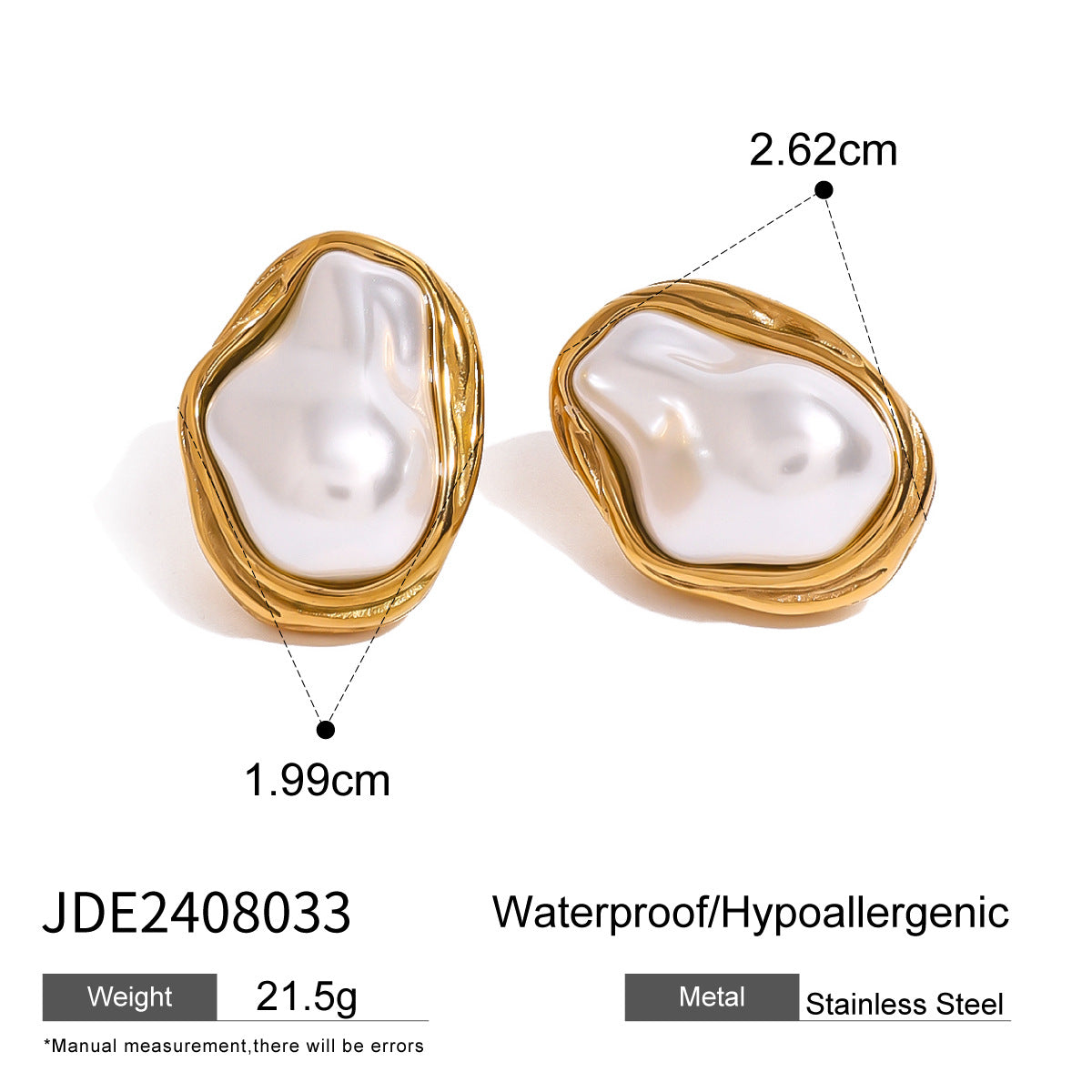 Haloed Baroque Pearl Set