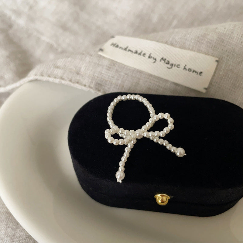 Pearl Knot Ring