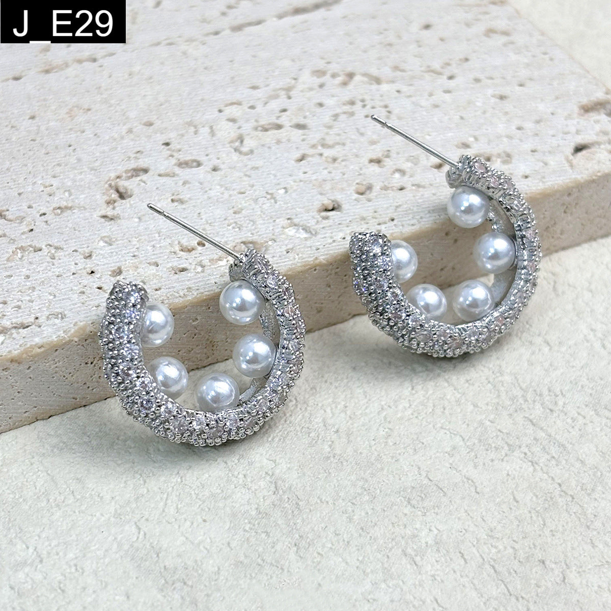 Cosmic Pearl Earring
