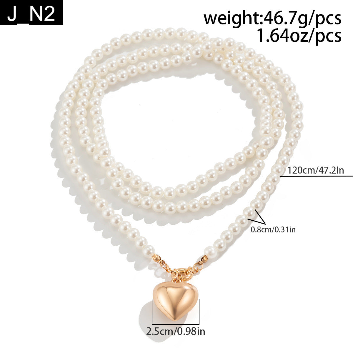 Eternal Love Pearl Necklace