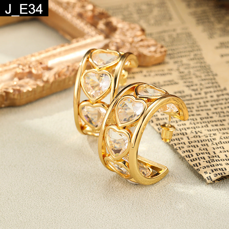 Cupid Arc Earring