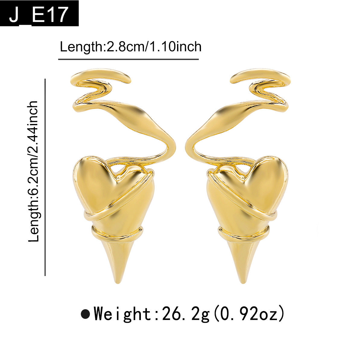 Cupid's Thorn Earring
