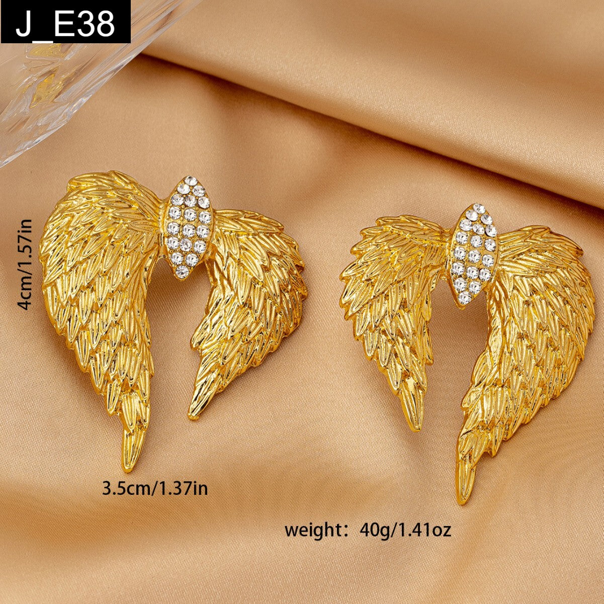 Celestial Feather Earring