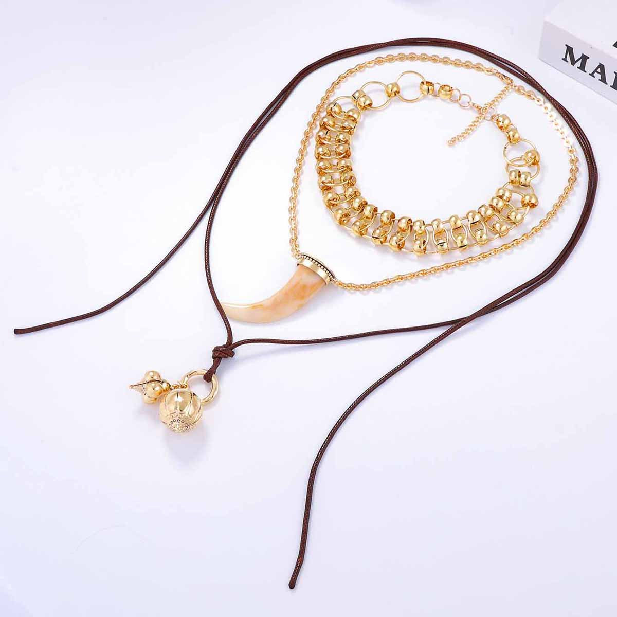 Boho Tusker Necklace