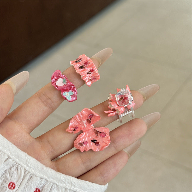Pink Pixie Rings