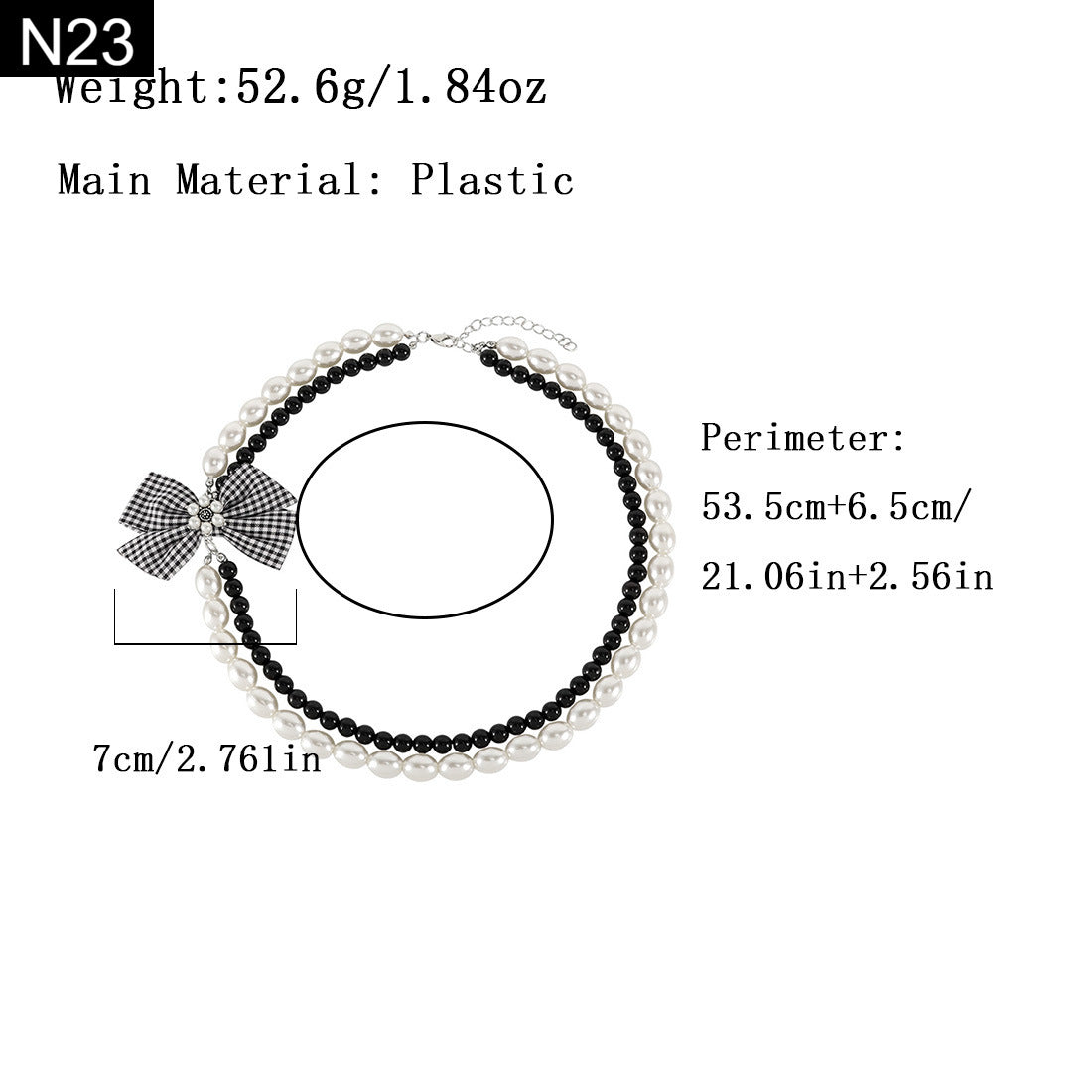 Pearl Tie Necklace