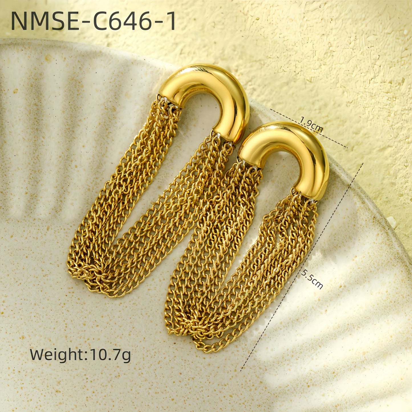 Sunfall Tassel Earring
