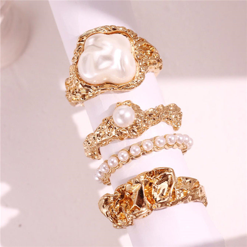 Coastal Luxe Rings - Set of 4