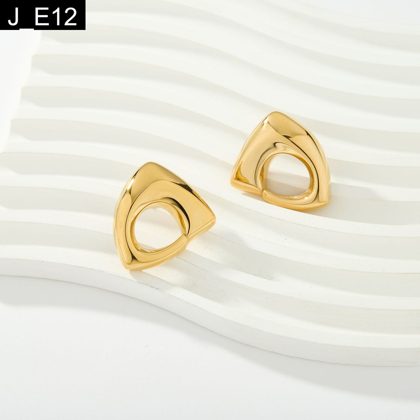 Sculptural Abstract Studs