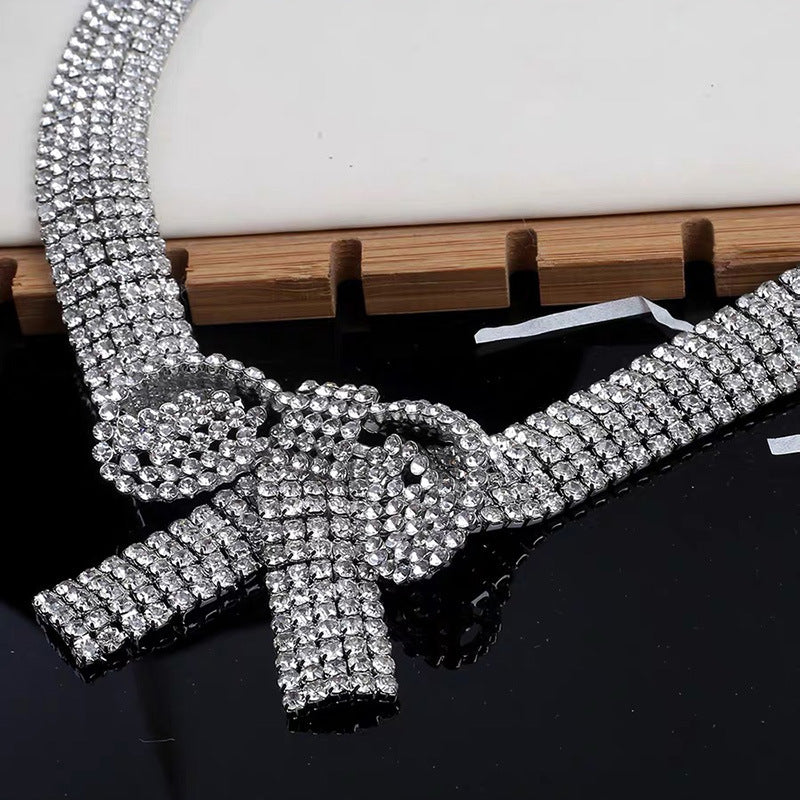 Shine On Bow Necklace