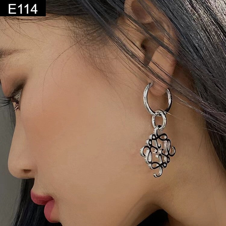 Bold Dangle Earring - E114