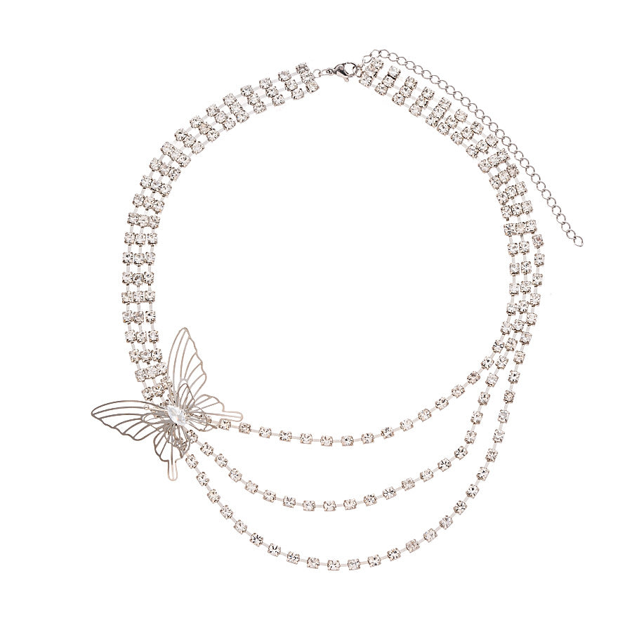 Glitter Wings Necklace