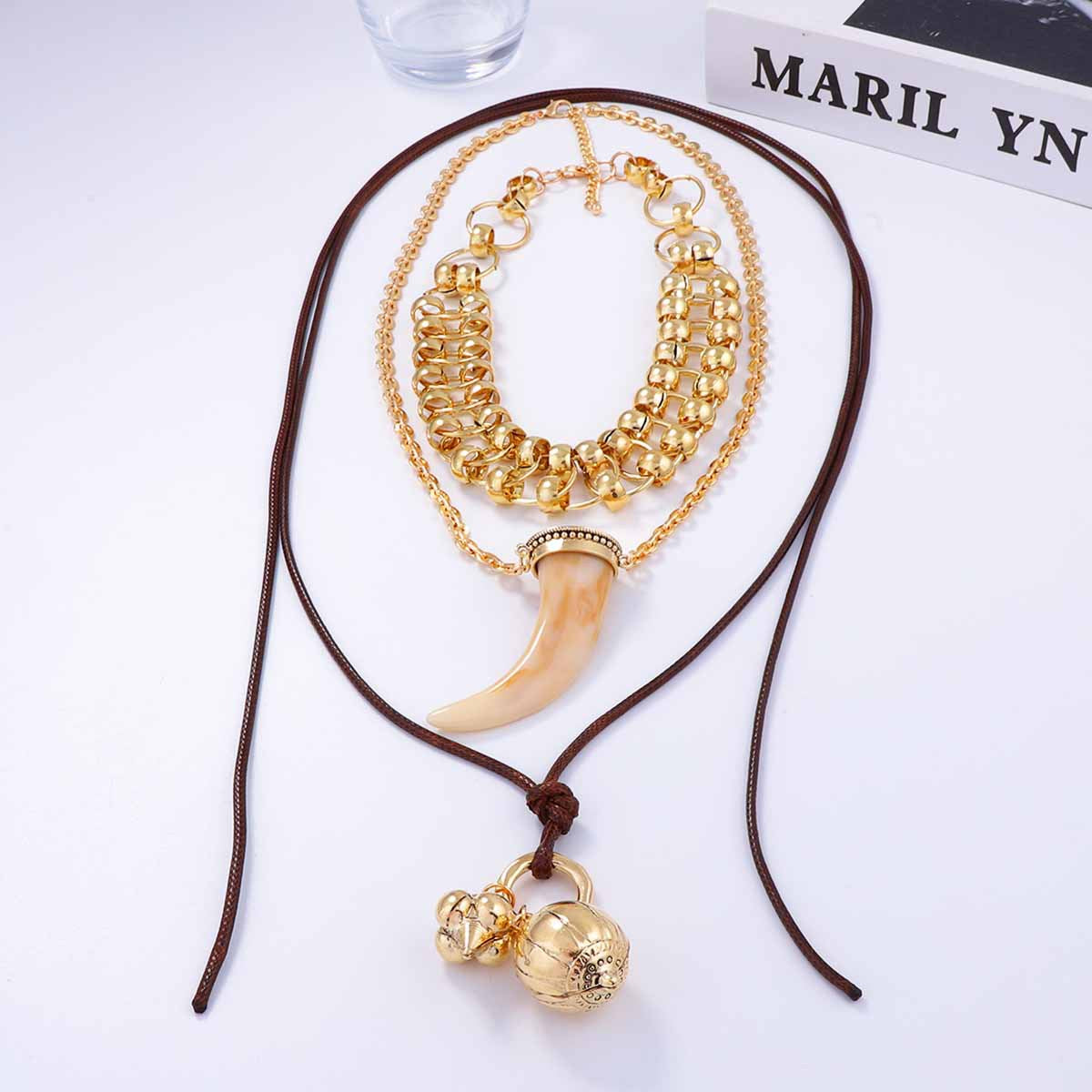 Boho Tusker Necklace