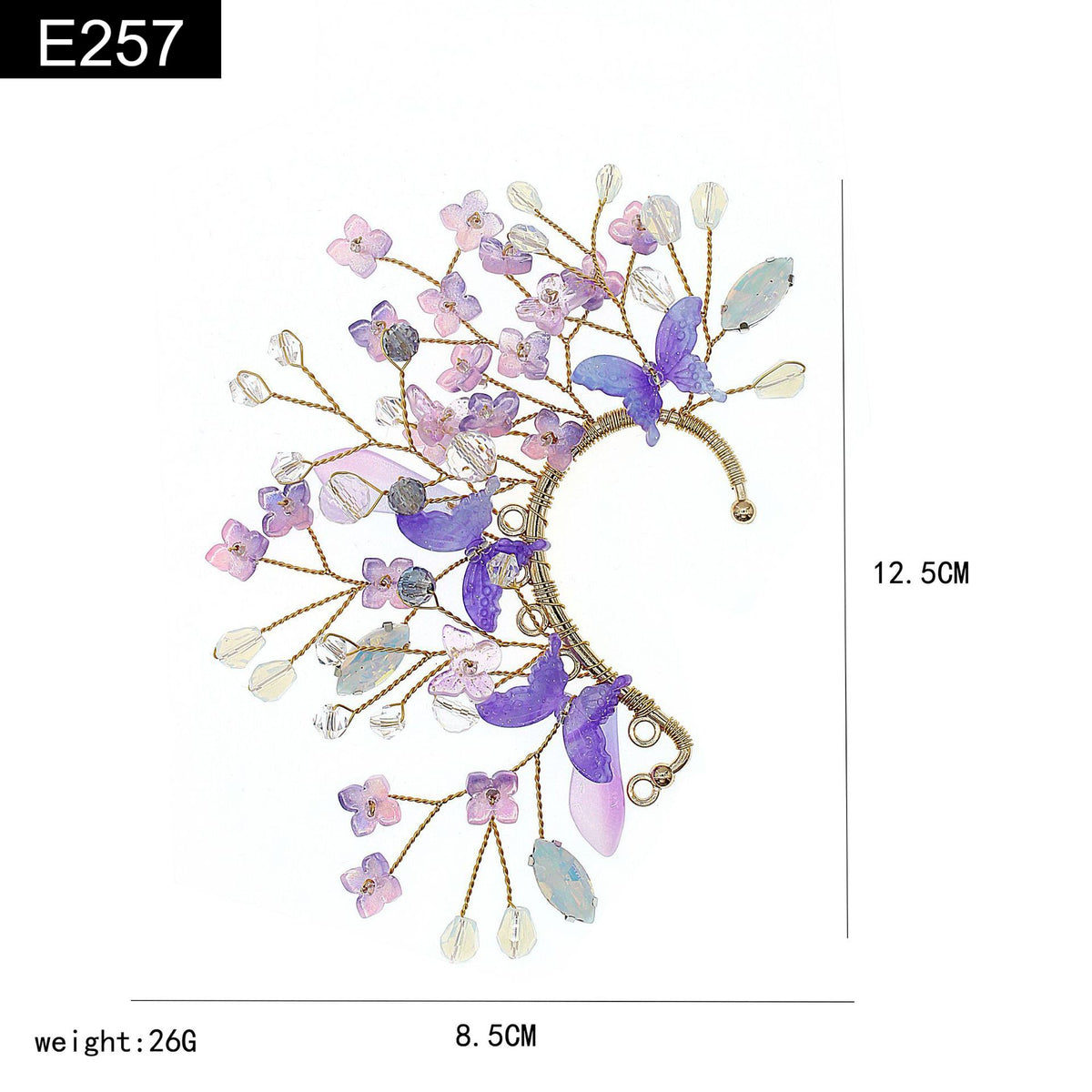 Moonlight Meadow Earcuff - E257