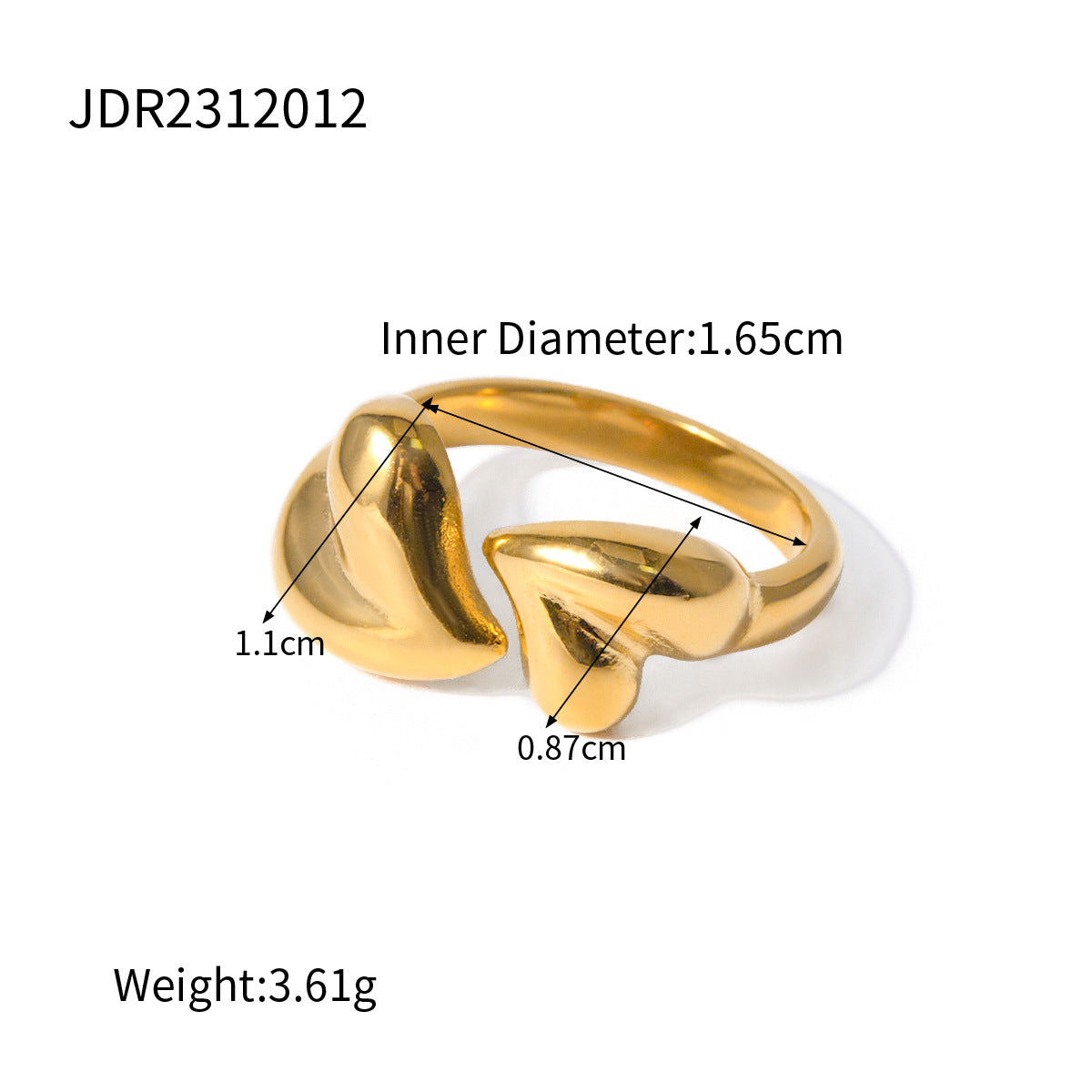 Sweetheart Swirl Ring