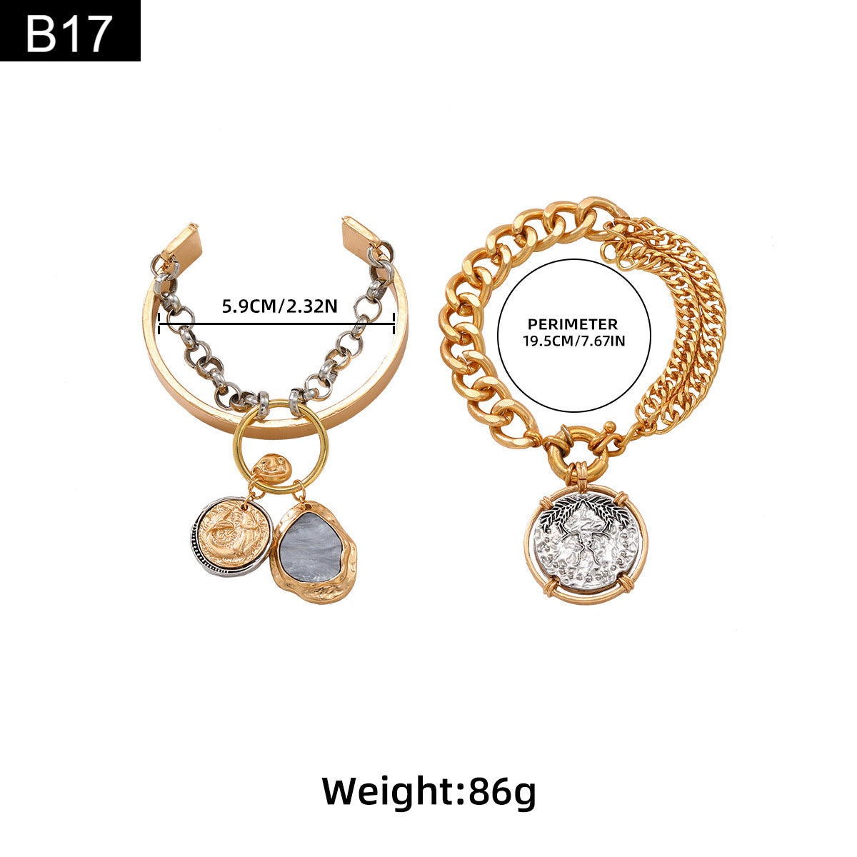 Urban Relic Bracelet - B17