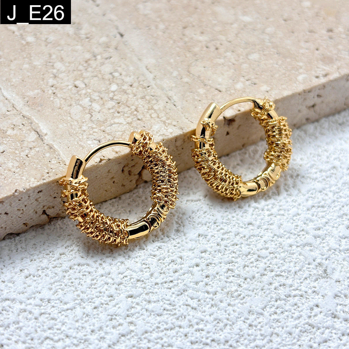 Golden Thread Earring