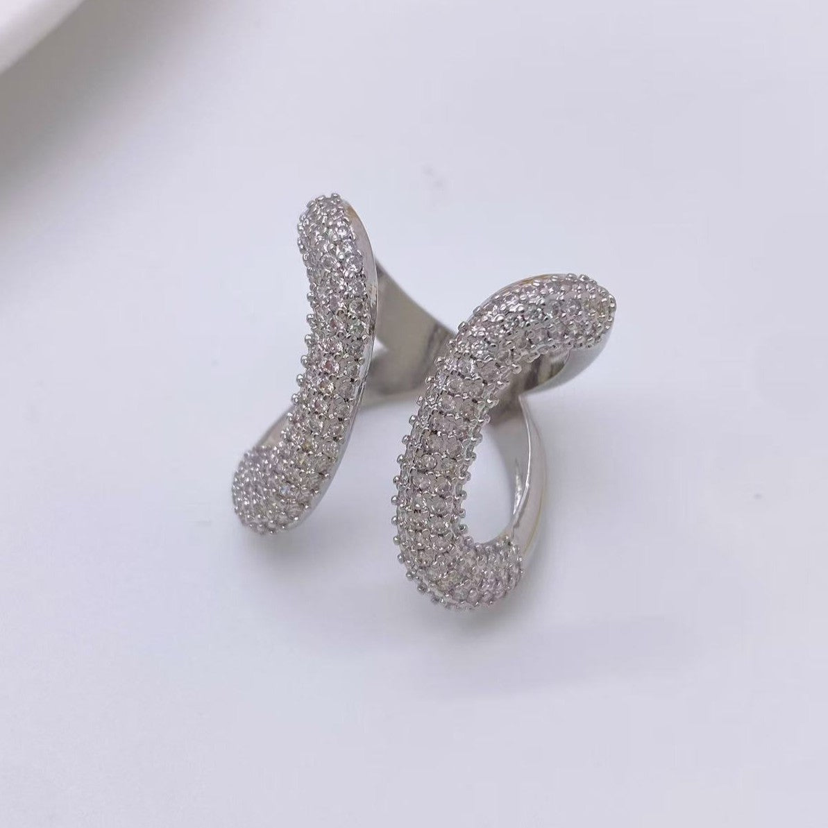 Pave Arc Ring