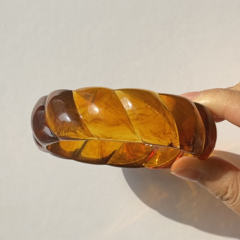 Rooted Resin Bracelet