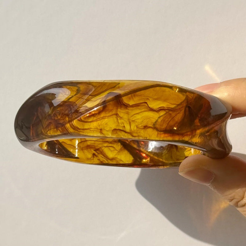 Rooted Resin Bracelet