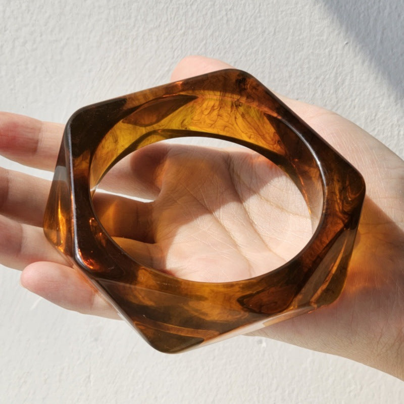 Rooted Resin Bracelet