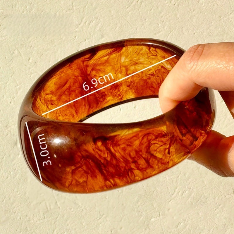 Rooted Resin Bracelet