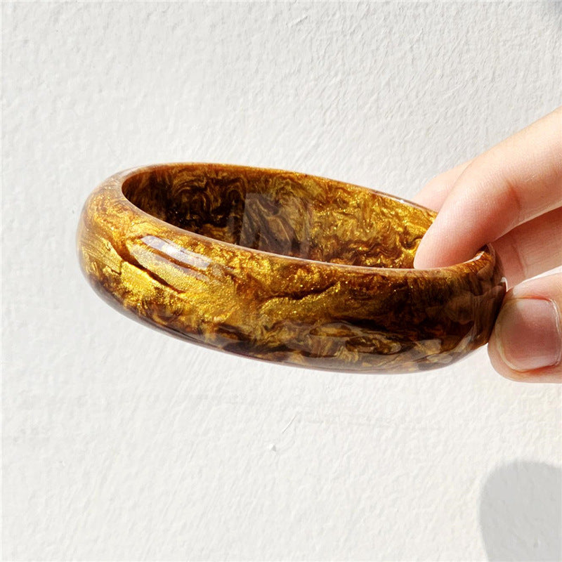 Rooted Resin Bracelet