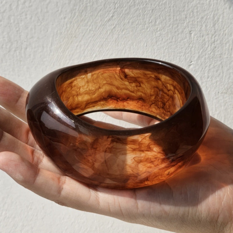 Rooted Resin Bracelet