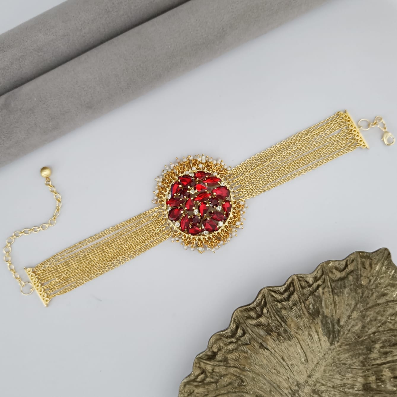 Sunburst Filigree Choker