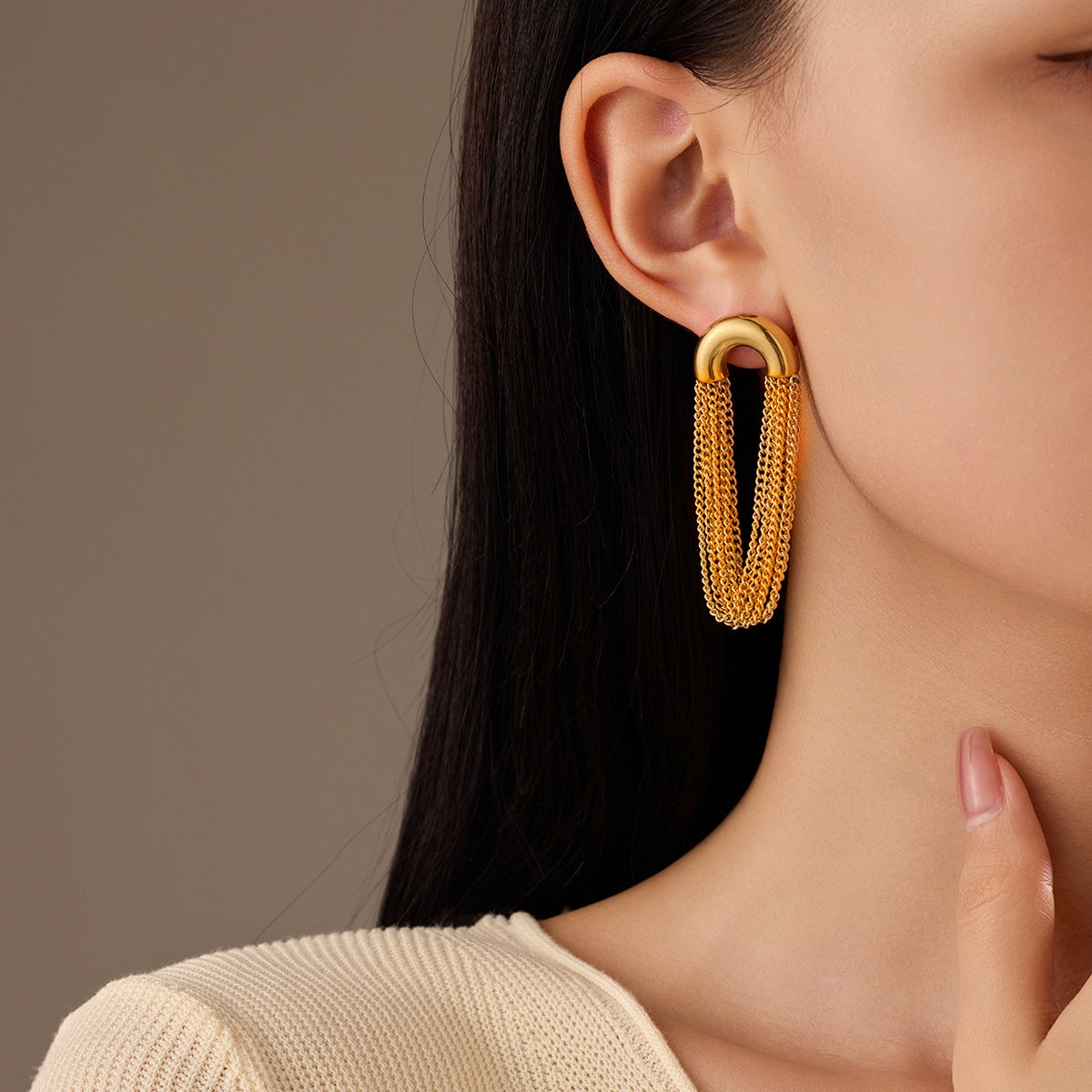 Sunfall Tassel Earring
