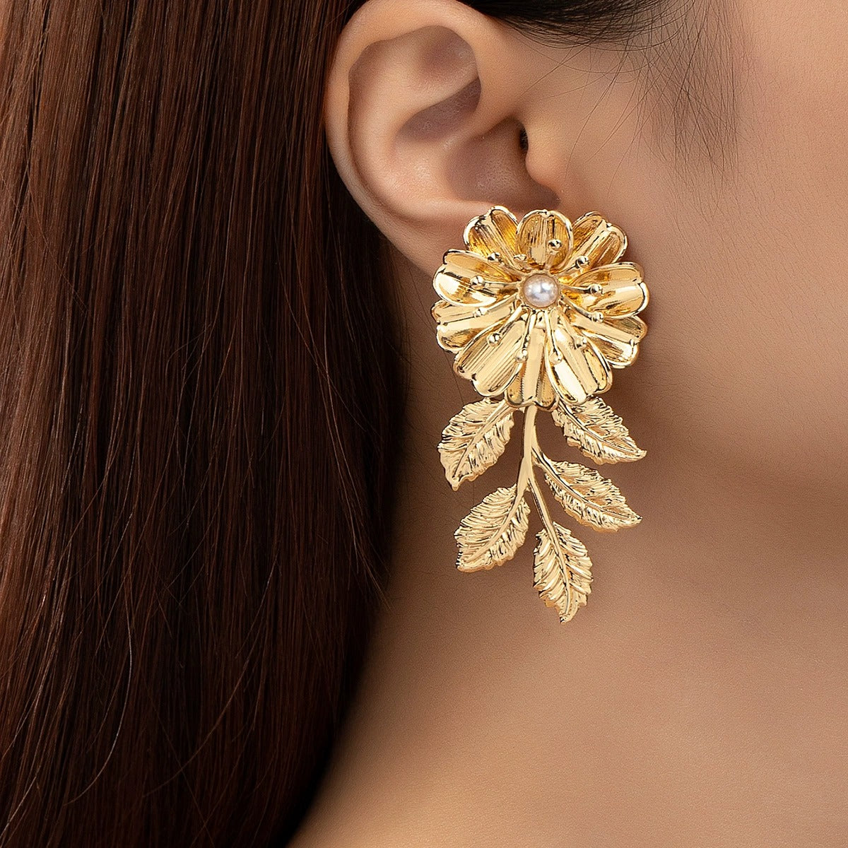 Sunpetal Cascade Earring