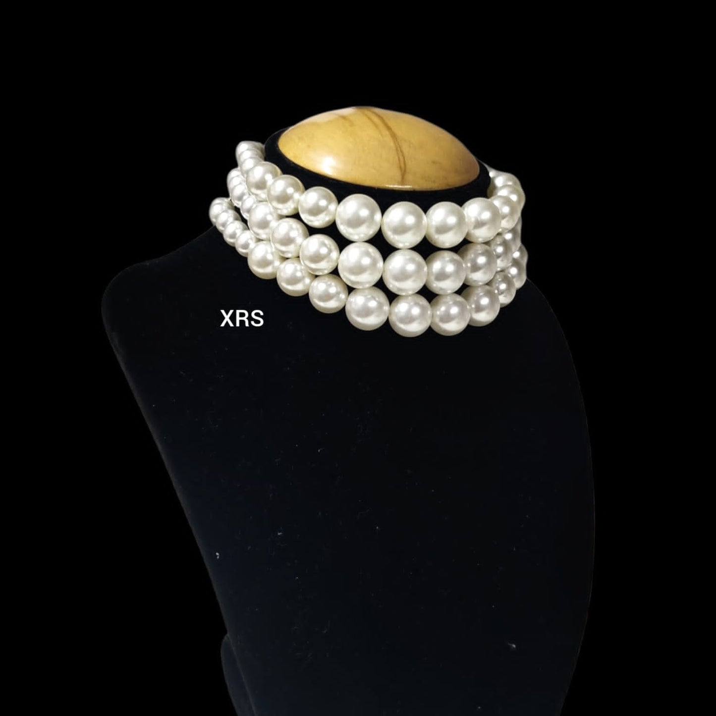 3 Line Graduated Pearl Choker