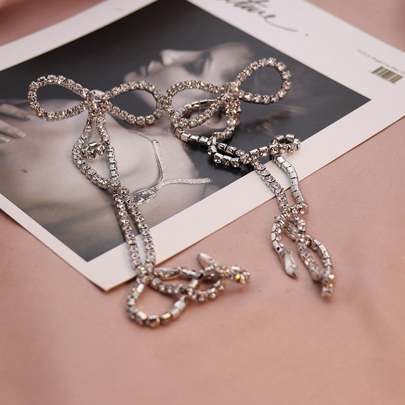 Ribbon Cascade Earring